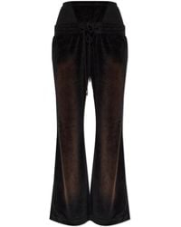 KNWLS - Velour Trousers 'Paris' - Lyst
