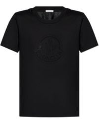 Moncler - T-Shirt With Logo - Lyst