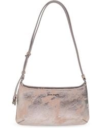 Palm Angels - Shoulder Bag With A 'Vintage' Effect - Lyst