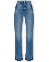 Acne Studios - Jeans With Logo - Lyst