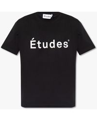 Etudes Studio - T-Shirt With Logo - Lyst