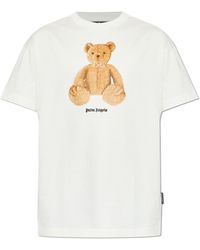 Palm Angels - T-Shirt With Printed Logo - Lyst