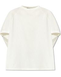 Fabiana Filippi - Oversize Cotton T-shirt, - Lyst