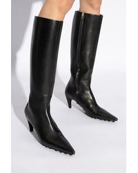 Marni - Leather Heeled Boots - Lyst