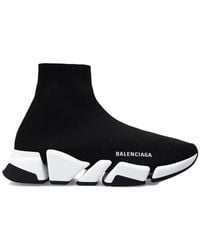 Balenciaga - Speed Knit Sock-Style Sneaker - Lyst