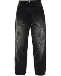 Carne Bollente - Jeans With A Vintage Effect - Lyst