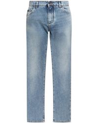 Dolce & Gabbana - Jeans With A 'Vintage' Effect - Lyst