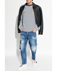 DSquared² - Long-Sleeve T-Shirt - Lyst