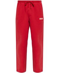 American Vintage - Sweatpants With Printed Logo - Lyst