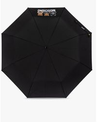 Moschino - Folding Umbrella With Decorative Handle, - Lyst