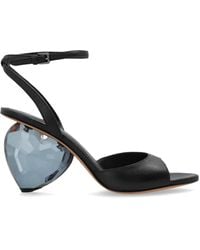 Kate Spade - Heart-Shaped Heel Sandals - Lyst