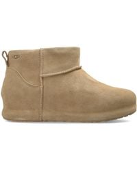 UGG - Suede Snow Boots 'Classic Mini Enwrap' - Lyst