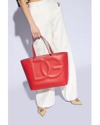 Dolce & Gabbana - 'dg Logo Medium' Shopper Bag, - Lyst