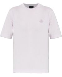 Moncler - T-Shirt With Logo - Lyst