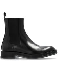 McQueen - Leather Chelsea Boots - Lyst
