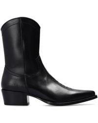 DSquared² - 'Wanderer' Leather Ankle Boots - Lyst