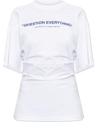 Off-White c/o Virgil Abloh - T-Shirt With Print - Lyst