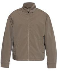 FRAME - Jacket With Stand-Up Collar - Lyst
