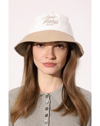 Ami Paris - Hat With Embroidered Logo - Lyst
