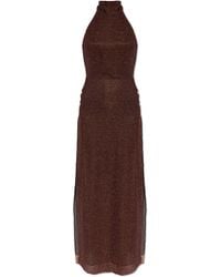 Oséree - Dress With Lurex Thread - Lyst