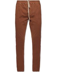 Rick Owens - 'drawstring' Trousers With Pockets, - Lyst