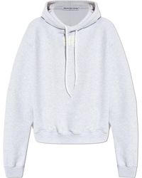 T By Alexander Wang - Sweatshirt With Logo - Lyst