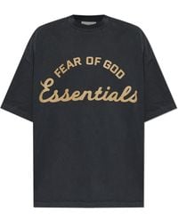 Fear Of God - T-Shirt With Printed Logo - Lyst