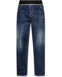 DSquared² - Jeans Made Of Combined Materials, - Lyst