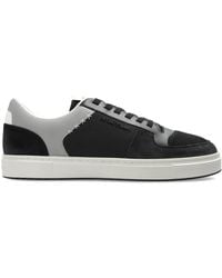Emporio Armani - Sports Shoes With Logo - Lyst
