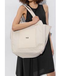 Y-3 - Shopper Bag With Logo - Lyst
