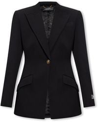 Versace - Single-Breasted Blazer - Lyst