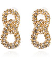 Isabel Marant - Earrings With Crystals - Lyst