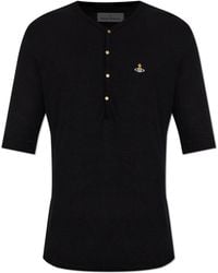 Vivienne Westwood - T-Shirt 'Sailor Henley' - Lyst