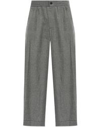 Giorgio Armani - Virgin Wool Trousers - Lyst