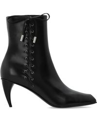 McQueen - 'Lexie' Heeled Ankle Boots - Lyst