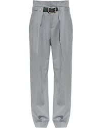 The Attico - Trousers With Belt - Lyst