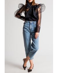 RED Valentino Long-sleeved tops for Women - Up to 74% off | Lyst