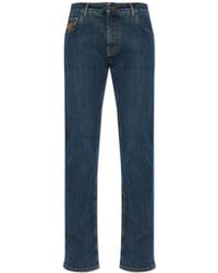 Etro - Jeans With Tapered Legs - Lyst