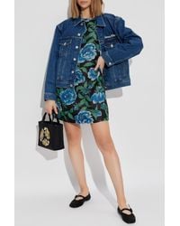 KENZO - Dress With Floral Pattern - Lyst