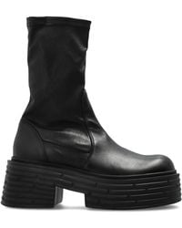 Agl Attilio Giusti Leombruni - Platform Ankle Boots 'Lignes' - Lyst