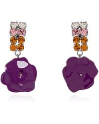 Marni - Brass Earrings - Lyst