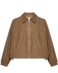 Gestuz - Suede Jacket "Gzestelle" - Lyst