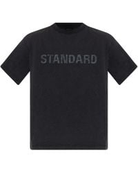 Balenciaga - T-Shirt With A Crinkled Effect - Lyst