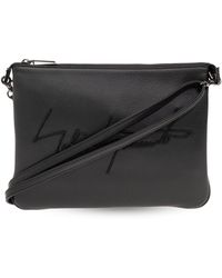 discord Yohji Yamamoto - Shoulder Bag With Logo, - Lyst