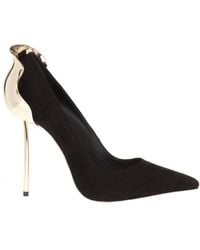Le Silla 'petalo' Embellished Stiletto Court Shoes - Black