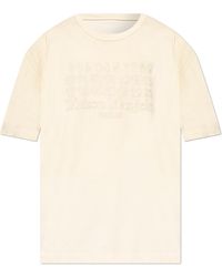 Maison Margiela - T-Shirt With Logo - Lyst