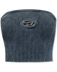 DIESEL - Striped Top 'M-Clarksvillex-C' - Lyst