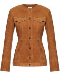Haikure - Suede Jacket "Temple" - Lyst