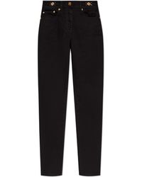 Versace - Tapered Leg Jeans - Lyst