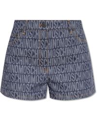 Moschino - Denim Shorts - Lyst